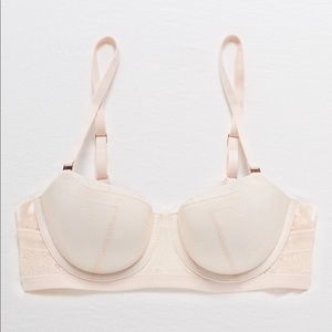 Aerie Real Power Balconette lightly lined Bra